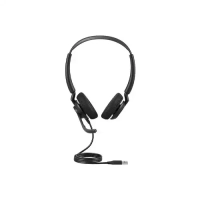 Jabra Engage 50 II USB-A Corded Stereo Headset – Clear Calls & Noise Cancellation